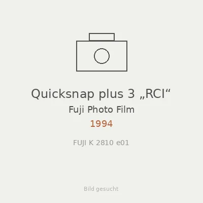 Quicksnap plus 3 „RCI“