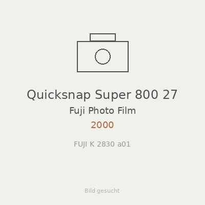 Quicksnap Super 800 27