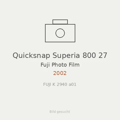 Quicksnap Superia 800 27