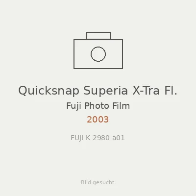 Quicksnap Superia X-Tra Fl.