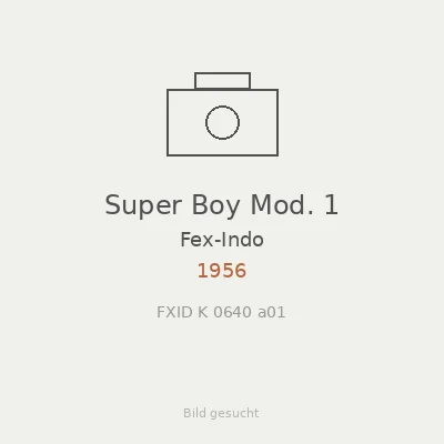 Super Boy Mod. 1
