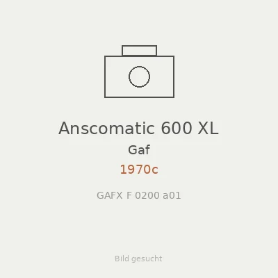 Anscomatic 600 XL