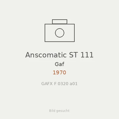 Anscomatic ST 111
