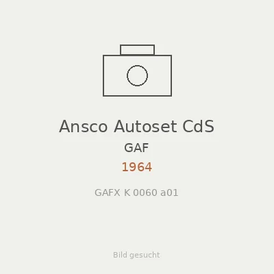 Ansco Autoset CdS