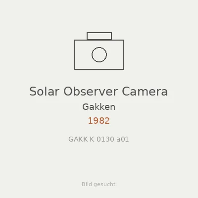 Solar Observer Camera