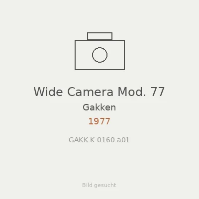 Wide Camera Mod. 77