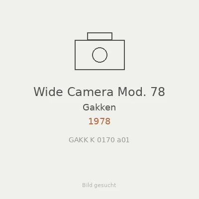 Wide Camera Mod. 78