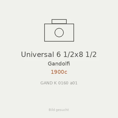 Universal 6 1/2x8 1/2