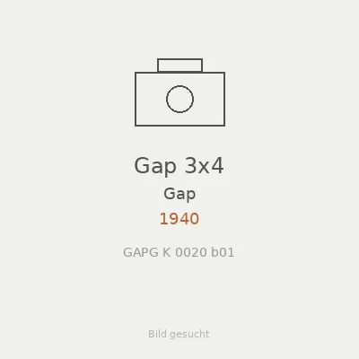 Gap 3x4