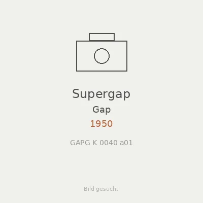 Supergap