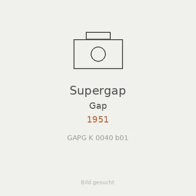 Supergap