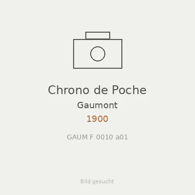 Chrono de Poche