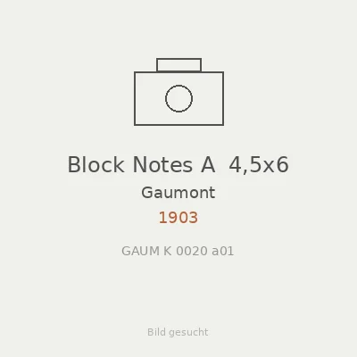 Block Notes A  4,5x6