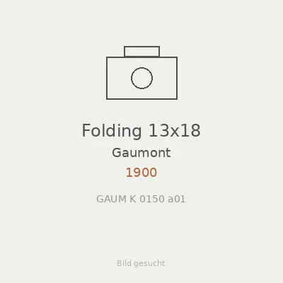 Folding 13x18