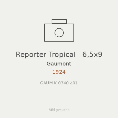 Reporter Tropical   6,5x9