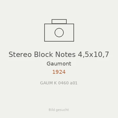 Stereo Block Notes 4,5x10,7