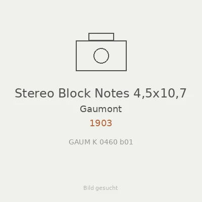 Stereo Block Notes 4,5x10,7