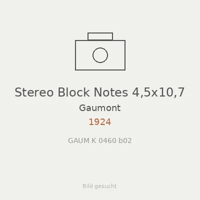 Stereo Block Notes 4,5x10,7