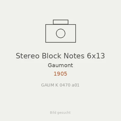 Stereo Block Notes 6x13
