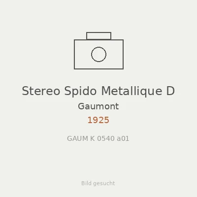Stereo Spido Metallique D