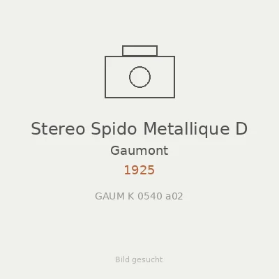 Stereo Spido Metallique D