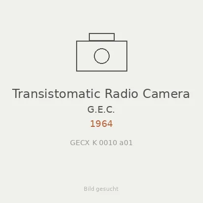 Transistomatic Radio Camera