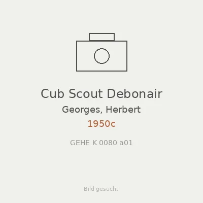 Cub Scout Debonair