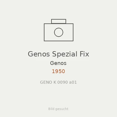Genos Spezial Fix