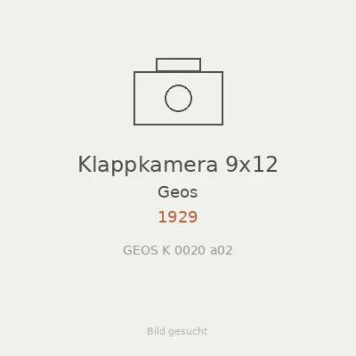Klappkamera 9x12