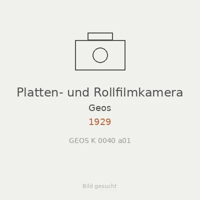 Platten- und Rollfilmkamera