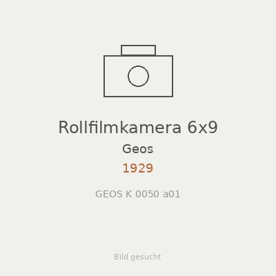 Rollfilmkamera 6x9