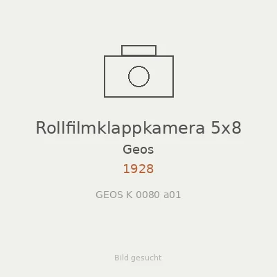 Rollfilmklappkamera 5x8
