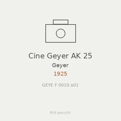 Cine Geyer AK 25