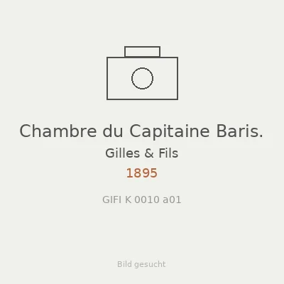 Chambre du Capitaine Baris.