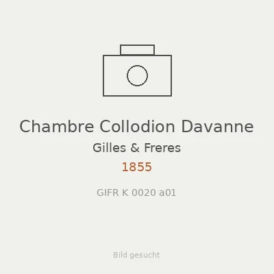 Chambre Collodion Davanne