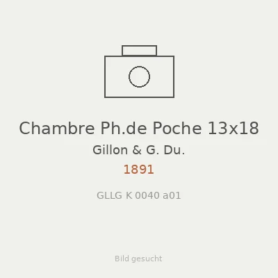 Chambre Ph.de Poche 13x18