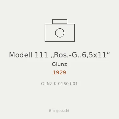 Modell 111 „Ros.-G..6,5x11“