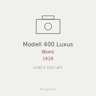 Modell 400 Luxus