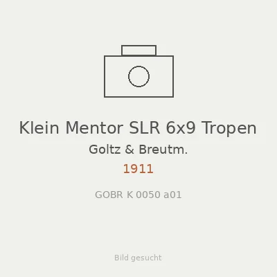 Klein Mentor SLR 6x9 Tropen