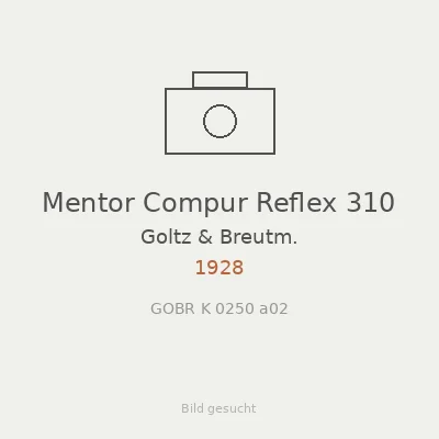 Mentor Compur Reflex 310