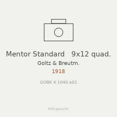 Mentor Standard   9x12 quad.