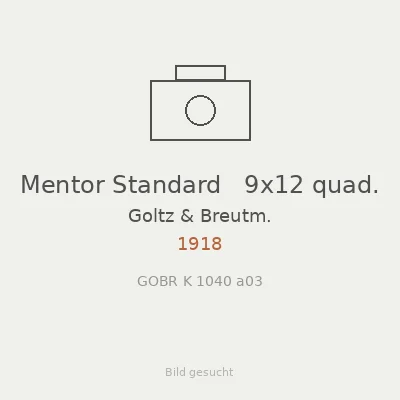 Mentor Standard   9x12 quad.
