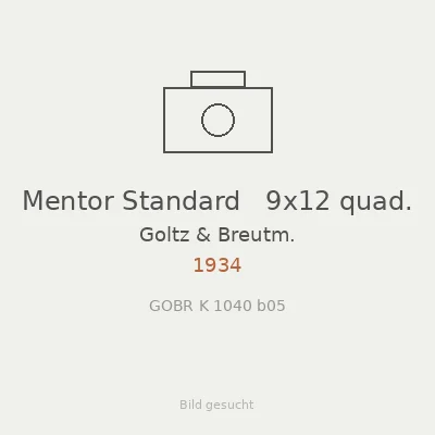 Mentor Standard   9x12 quad.