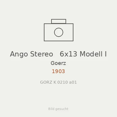 Ango Stereo   6x13 Modell I