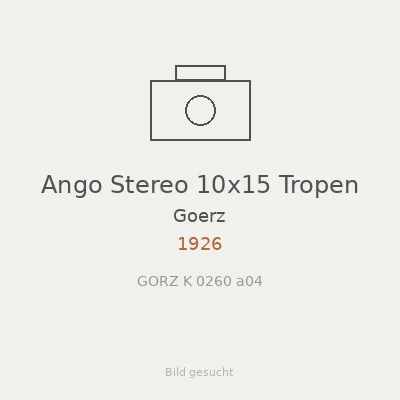 Ango Stereo 10x15 Tropen