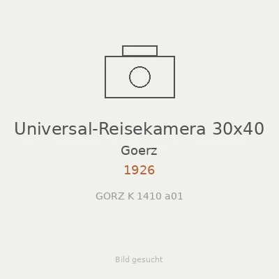 Universal-Reisekamera 30x40