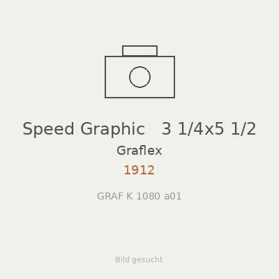 Speed Graphic   3 1/4x5 1/2