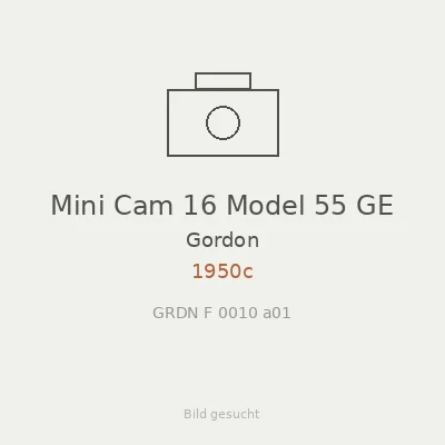 Mini Cam 16 Model 55 GE