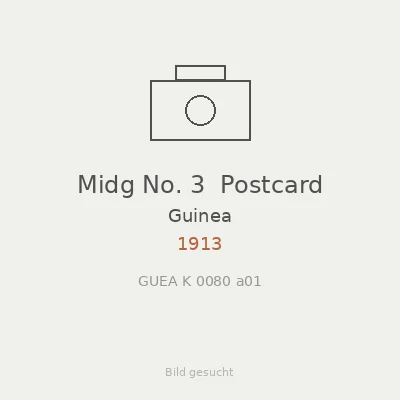Midg No. 3  Postcard