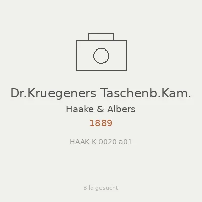Dr.Kruegeners Taschenb.Kam.